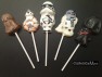 526sp Star Wonders Force Awakens Kylo Ren Chocolate or Hard Candy Lollipop Mold